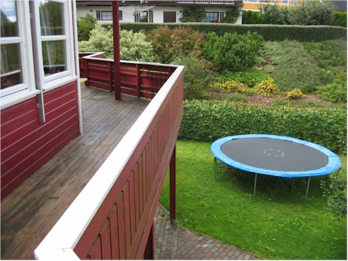 backyard in larvik